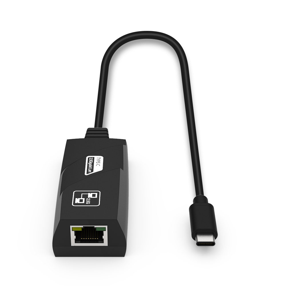 USB 3.0 USB-C타입 2.5G 유선랜카드 케이블일체형 이더넷