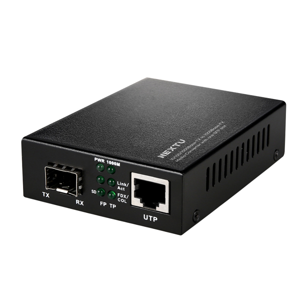 SFP 모듈장착 멀티,싱글모드 이더넷 미디어 광컨버터 