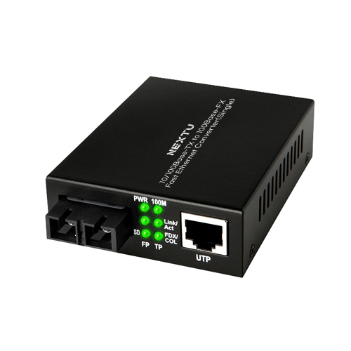 LAN 10/100Mbps SC타입 광 미디어 컨버터