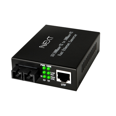 LAN 10/100MBbps 멀티모드 2Km SC타입 광미디어 컨버터