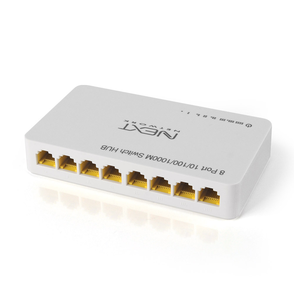 8포트 10/100/1000M 기가비트 스위치허브