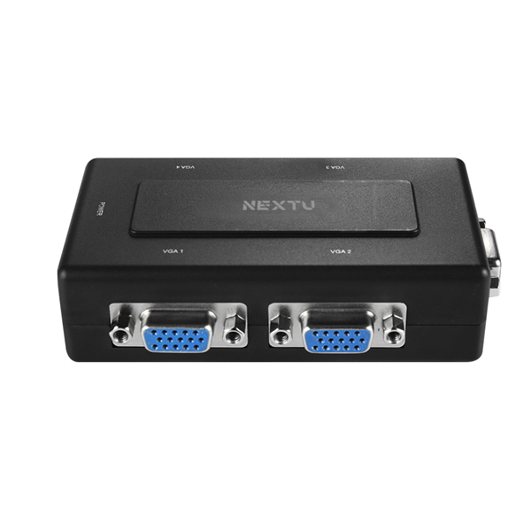 1:4 VGA RGB D-SUB 모니터 분배기 공유기 확장기