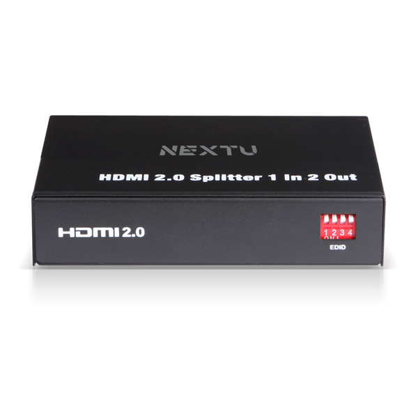 1:2 HDMI분배기/HDMI2.0 4K,60Hz지원 케이블일체형