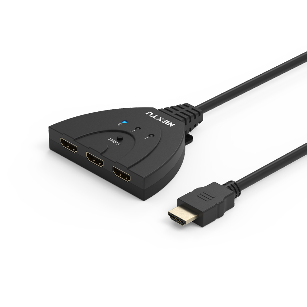 8K 60Hz 3대1 HDMI선택기 셀렉터 케이블일체형