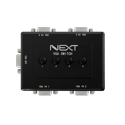 모니터선택기 4:1 VGA셀렉터 RGB 영상 스위치