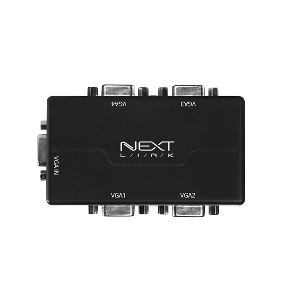 VGA RGB 4:1 D-SUB 모니터 분배기