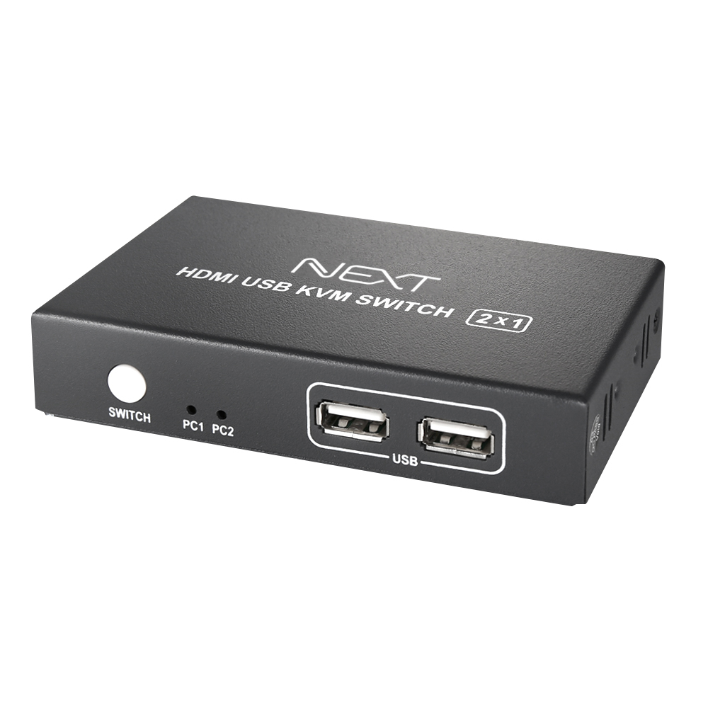 듀얼모니터 2:1 USB HDMI KVM 스위치