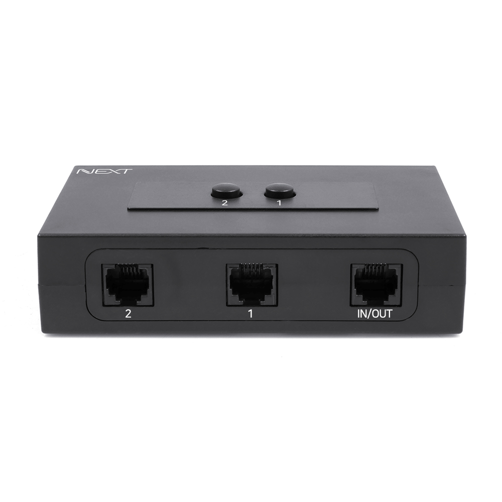 전화기 선택기 전화선1:2양방향 셀렉터 무전원 수동 선택기