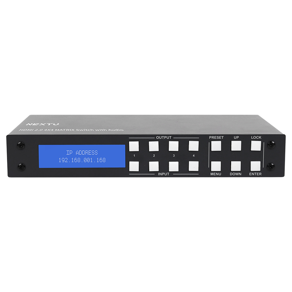 4:4 HDMI 2.0 매트릭스 스위치