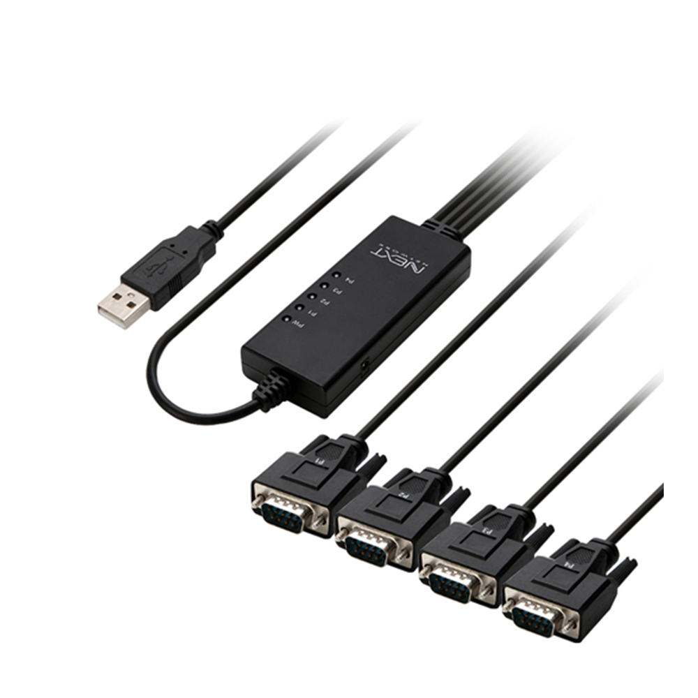 USB to RS232 시리얼 4포트 케이블