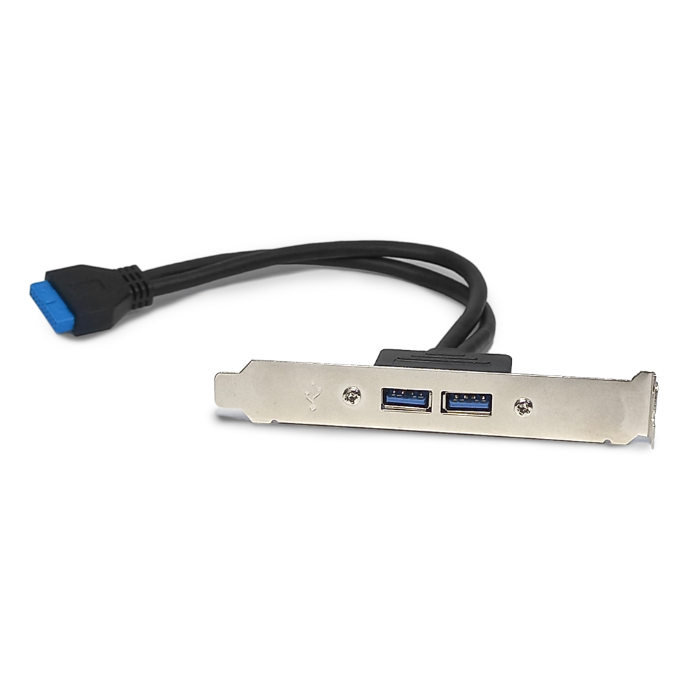 20핀 USB3.0 5G 2포트 확장 브라켓