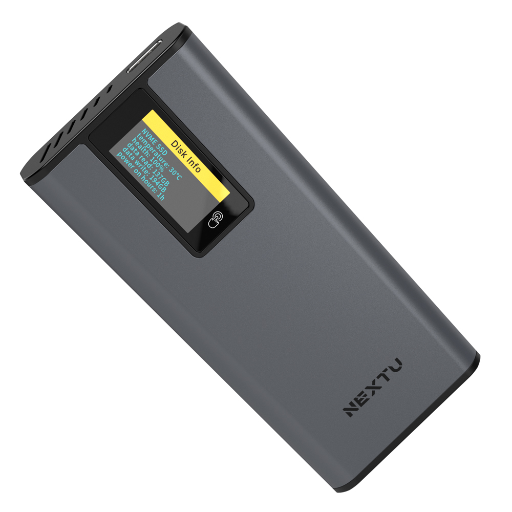 하어룬 C타입 M.2 NVME & NGFF SSD 스마트 외장하드 케이스