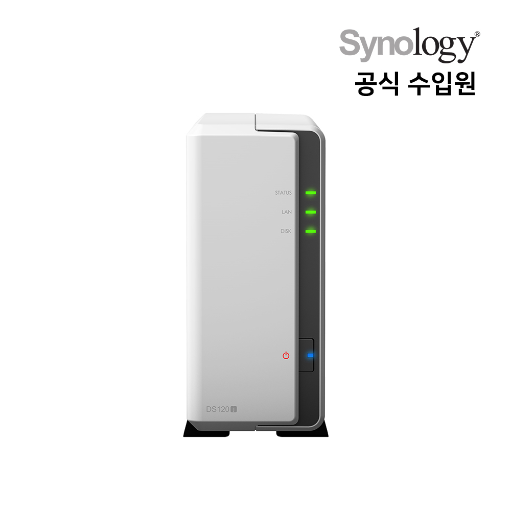 정품 나스 DS120j 1베이 NAS 스토리지 클라우드 서버구축